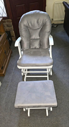 Grey glider rocking - glider,