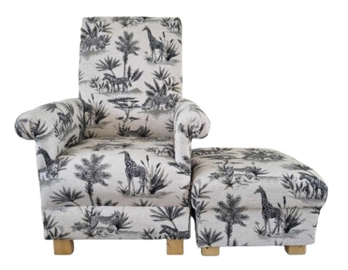 Fryetts safari animals fabric - animals,