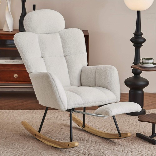 Rocking chair with headrest - rocking,